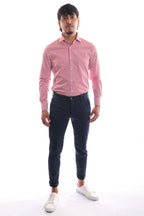 Camicia in riga extra larga 100% cotone