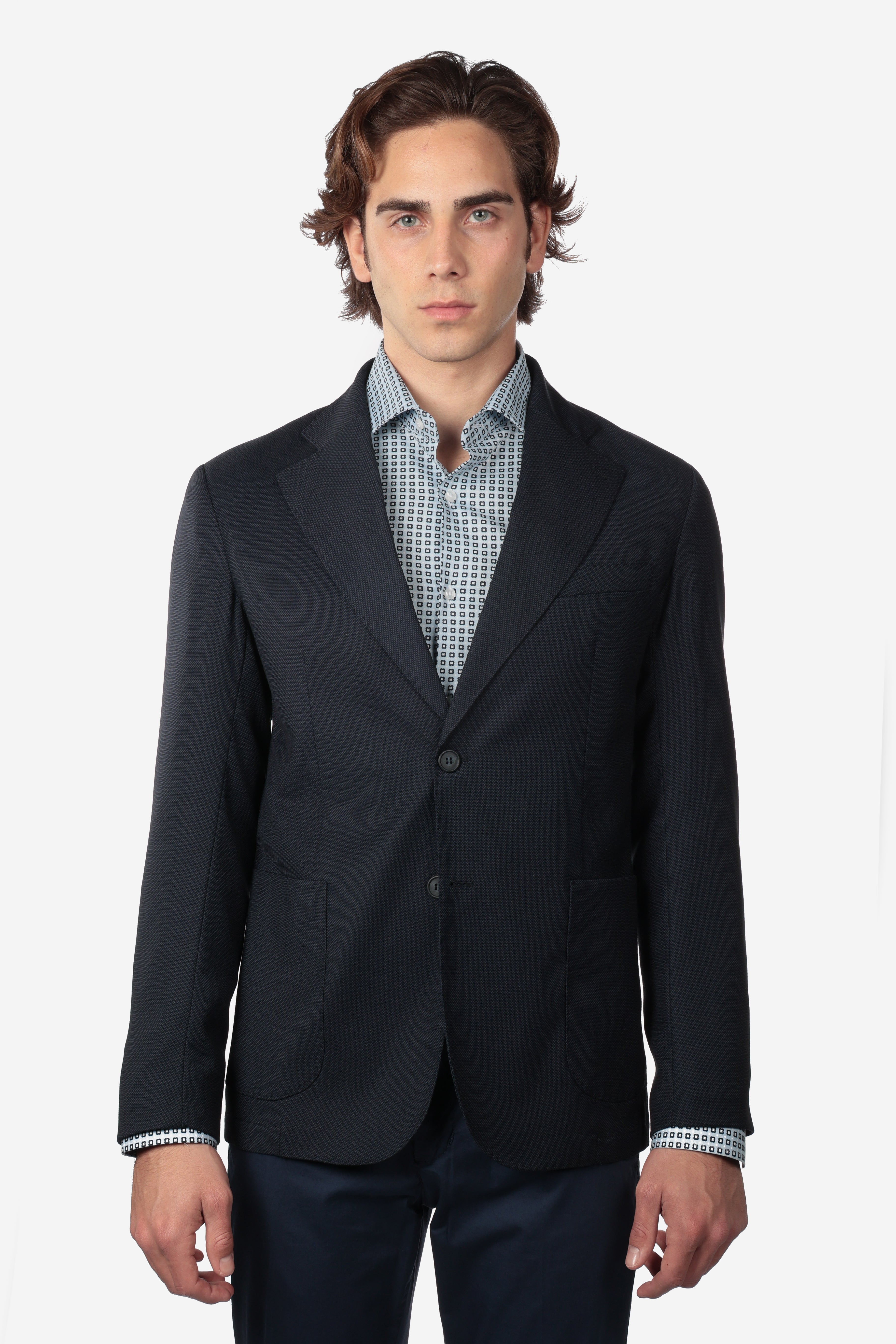 Giacca monopetto chicco light stretch