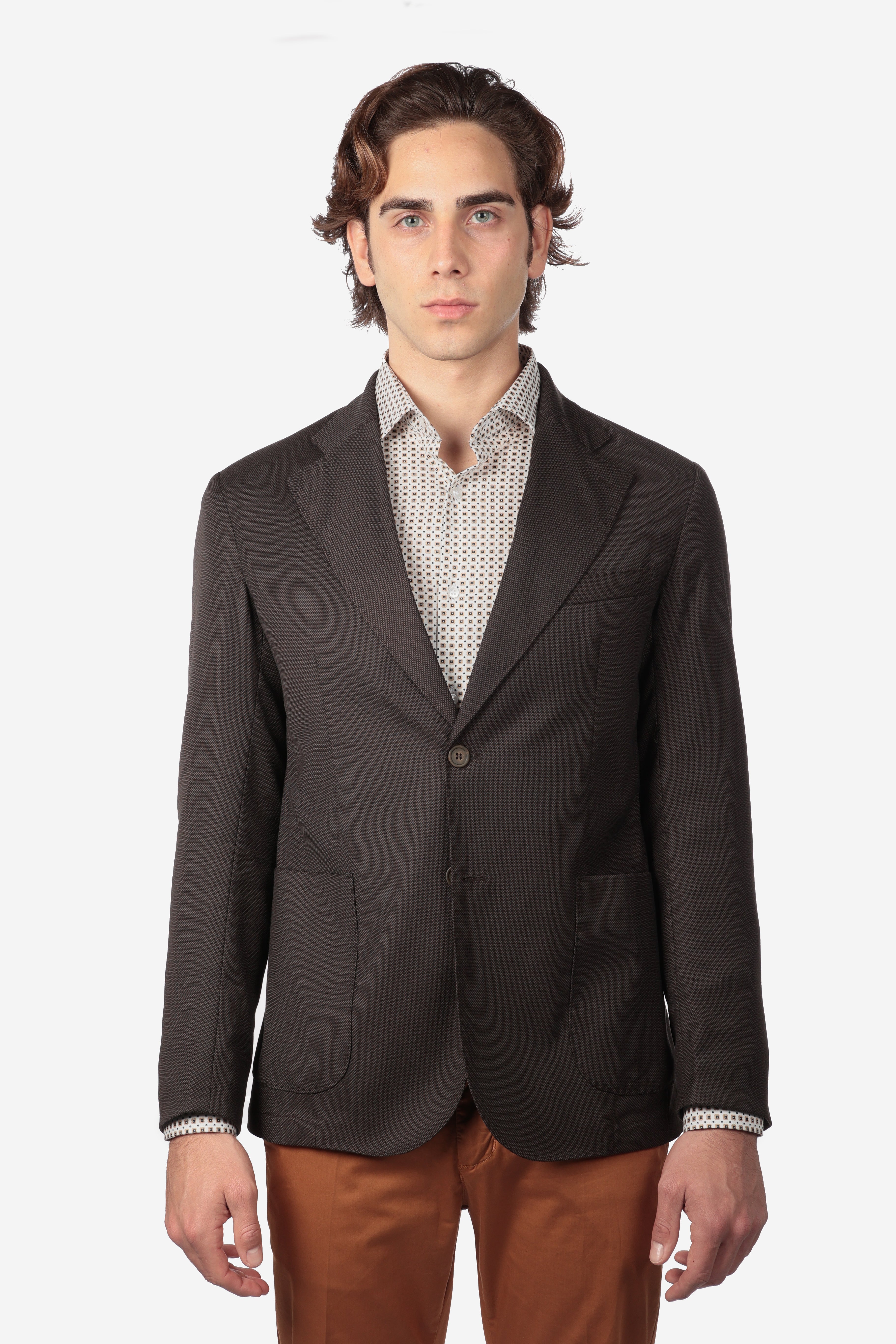 Giacca monopetto chicco light stretch