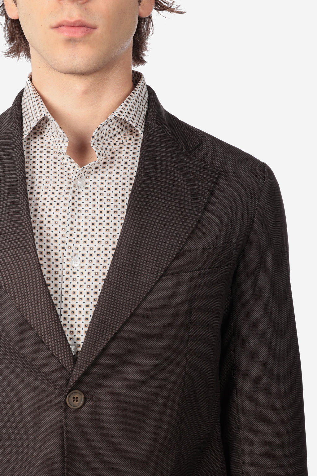 Giacca monopetto chicco light stretch