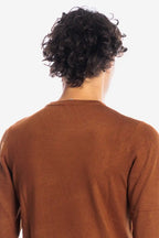 Maglia girocollo in viscosa