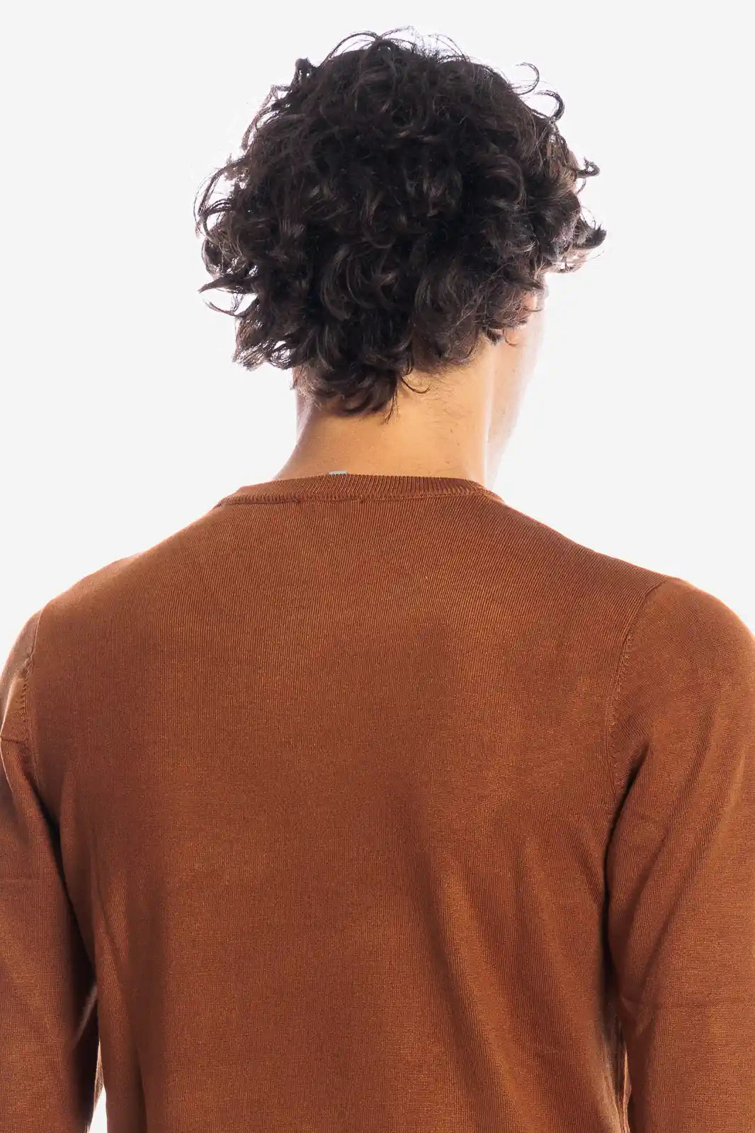 Maglia girocollo in viscosa