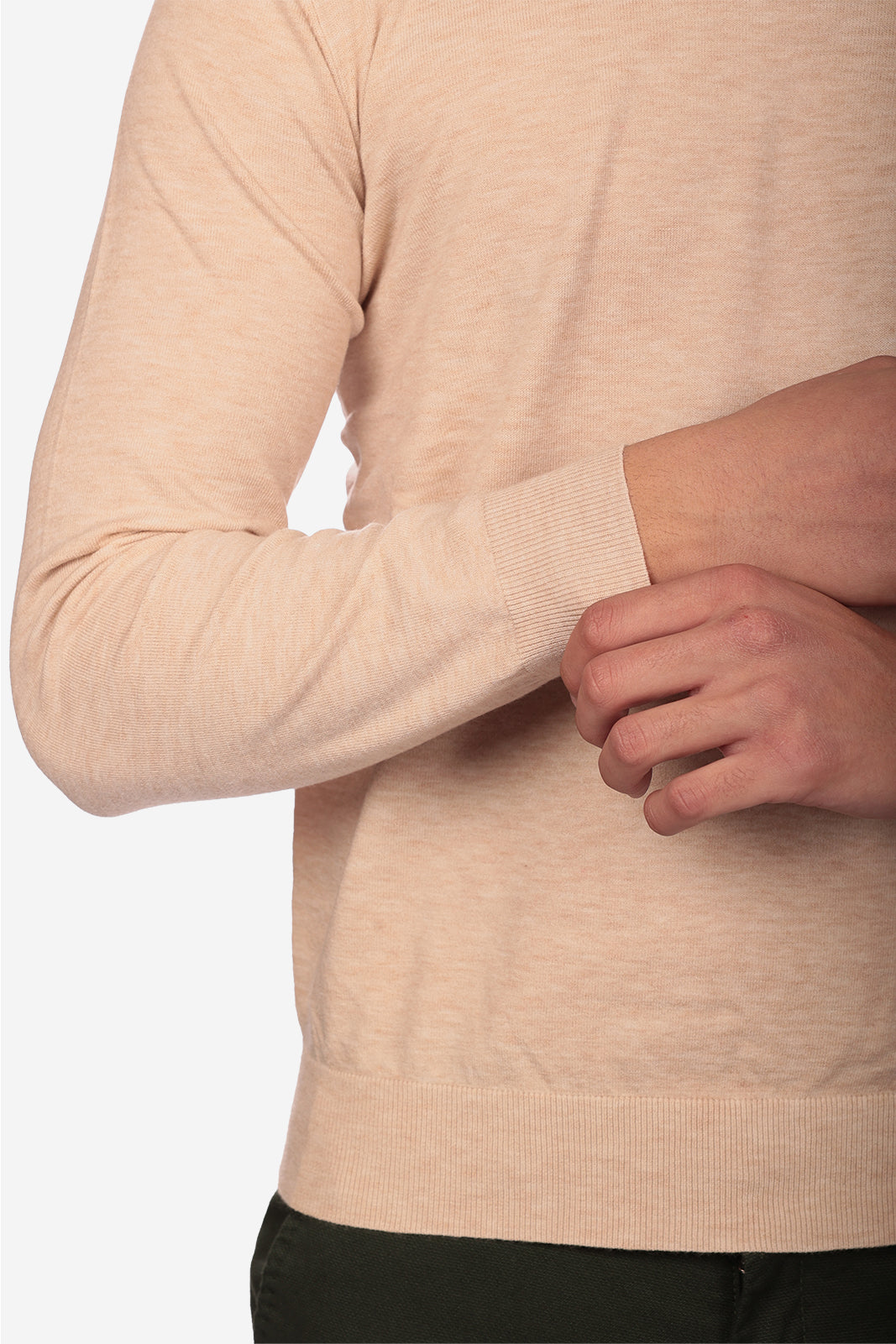 Maglia girocollo in viscosa