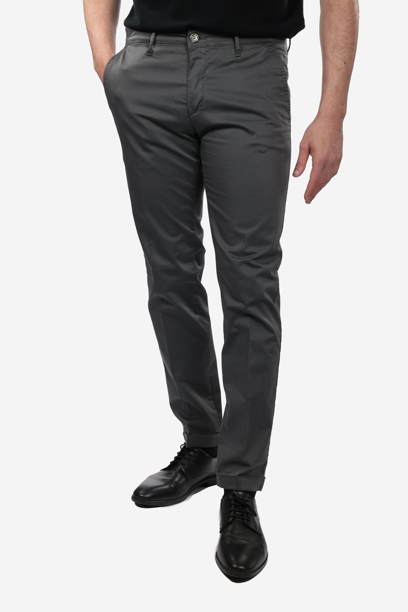 PANTALONE IN RASO DI COTONE