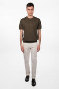 T-shirt morbidissima di misto lino e cotone