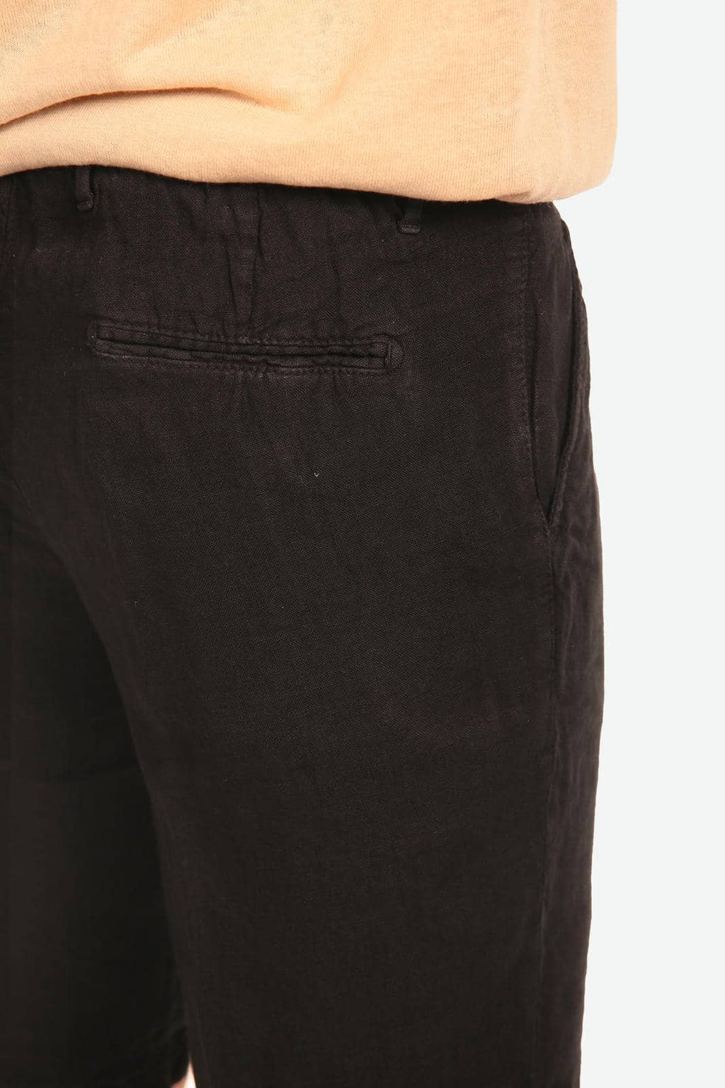 Bermuda in 100% lino con pences