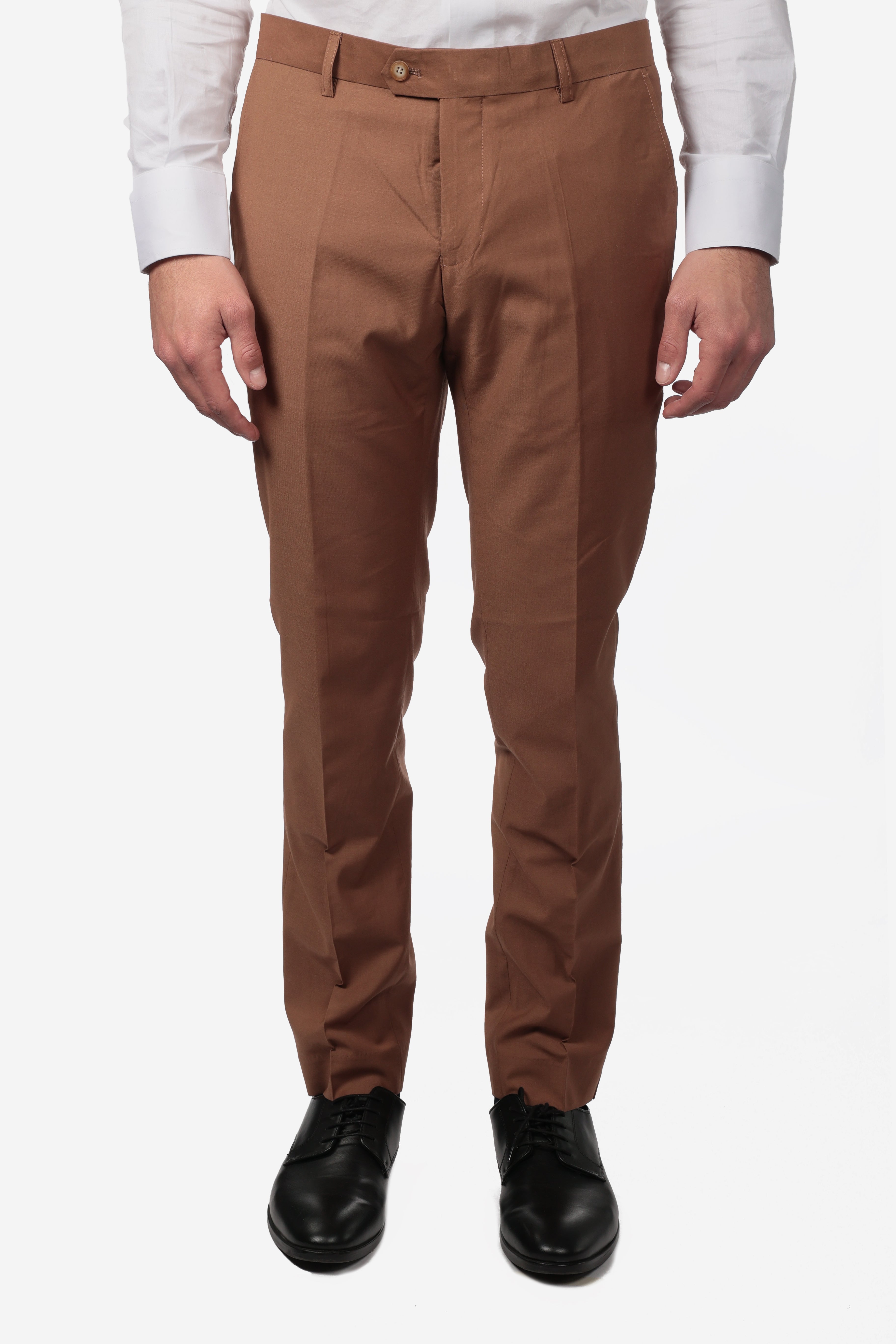 Pantalone classico da abito fresco
