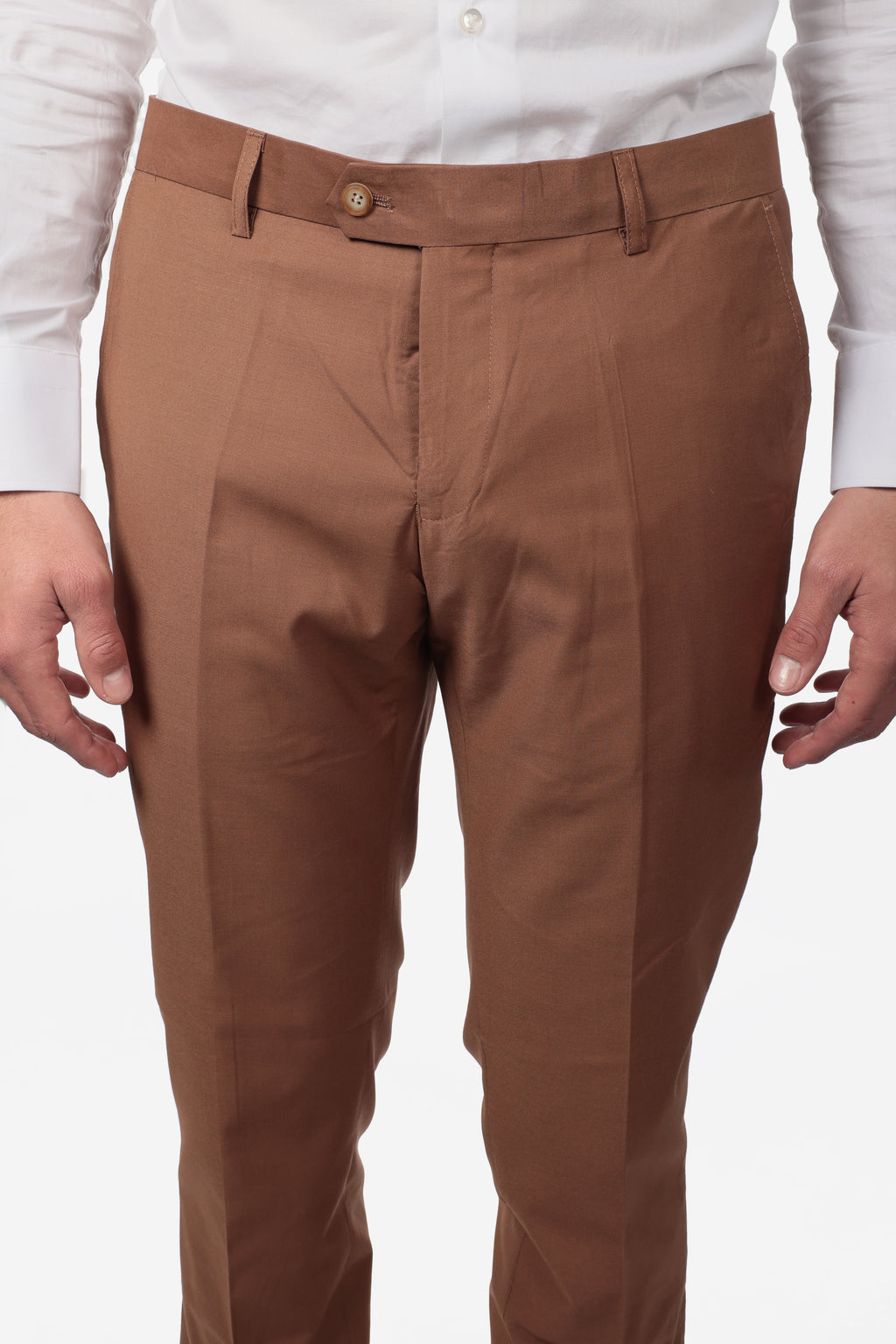 Pantalone classico da abito fresco