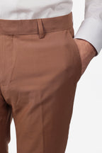 Pantalone classico da abito fresco