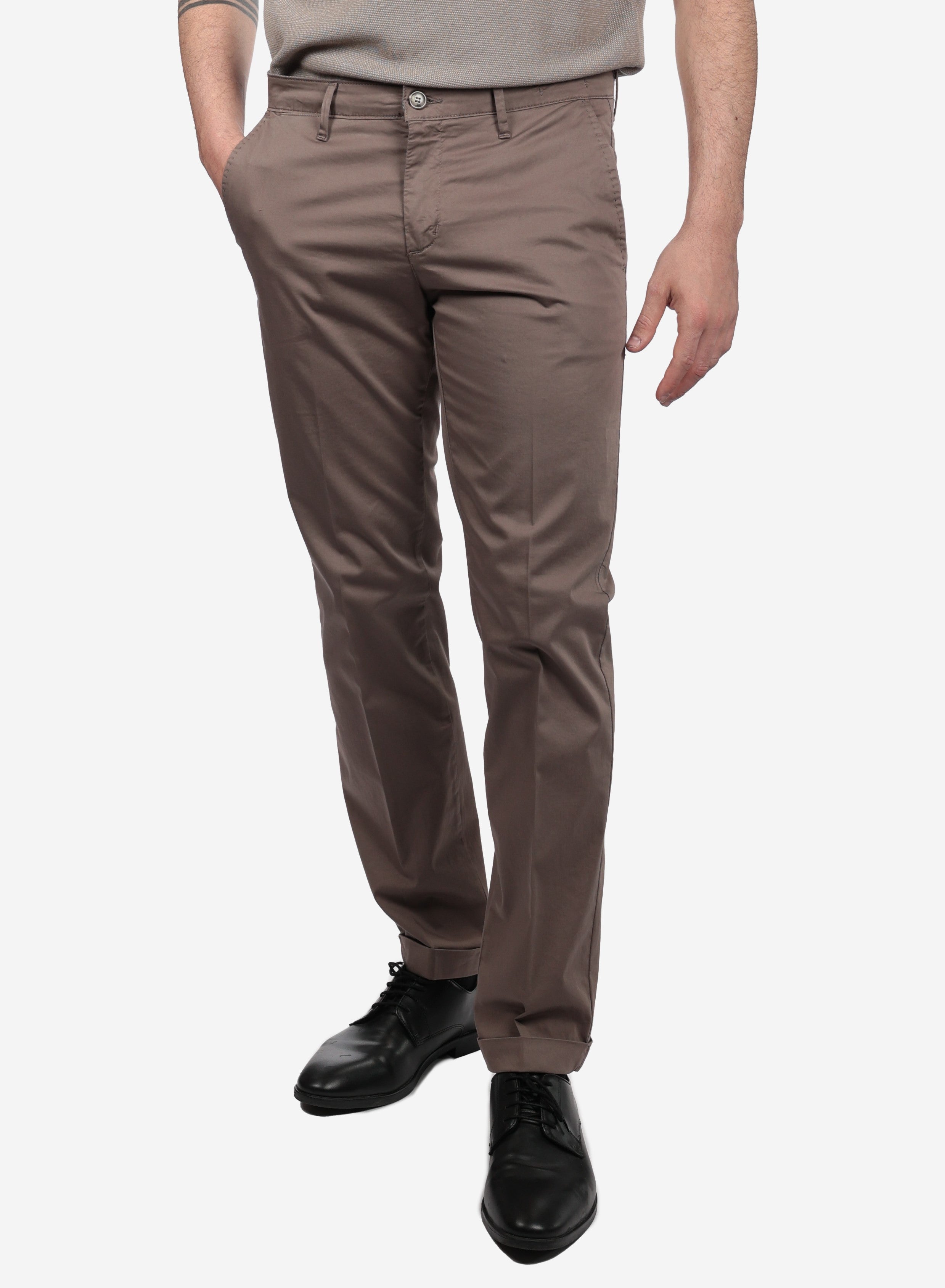 PANTALONE IN RASO DI COTONE