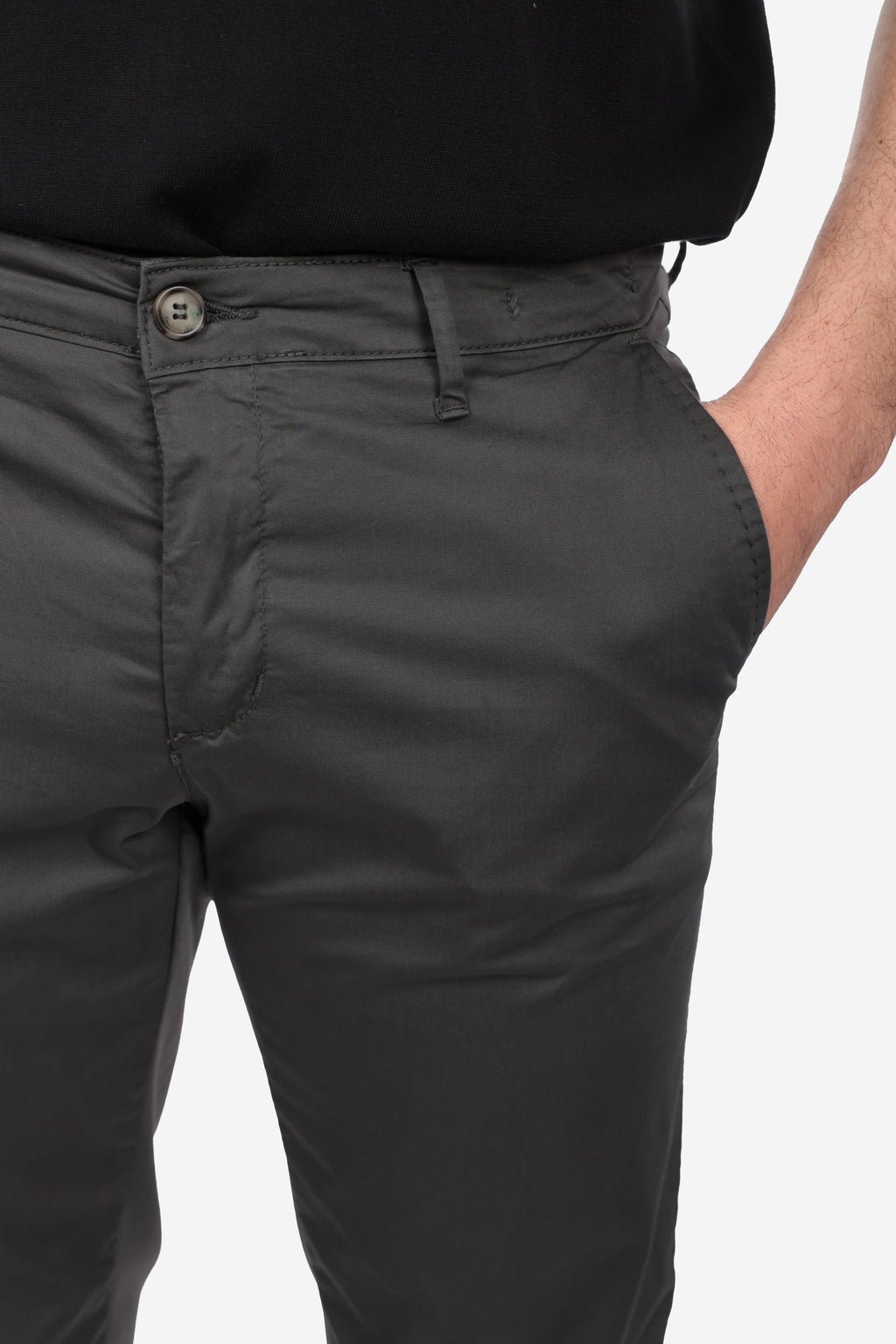 PANTALONE IN RASO DI COTONE