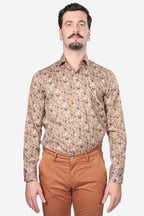 Camicia facile stiro a fantasia forme