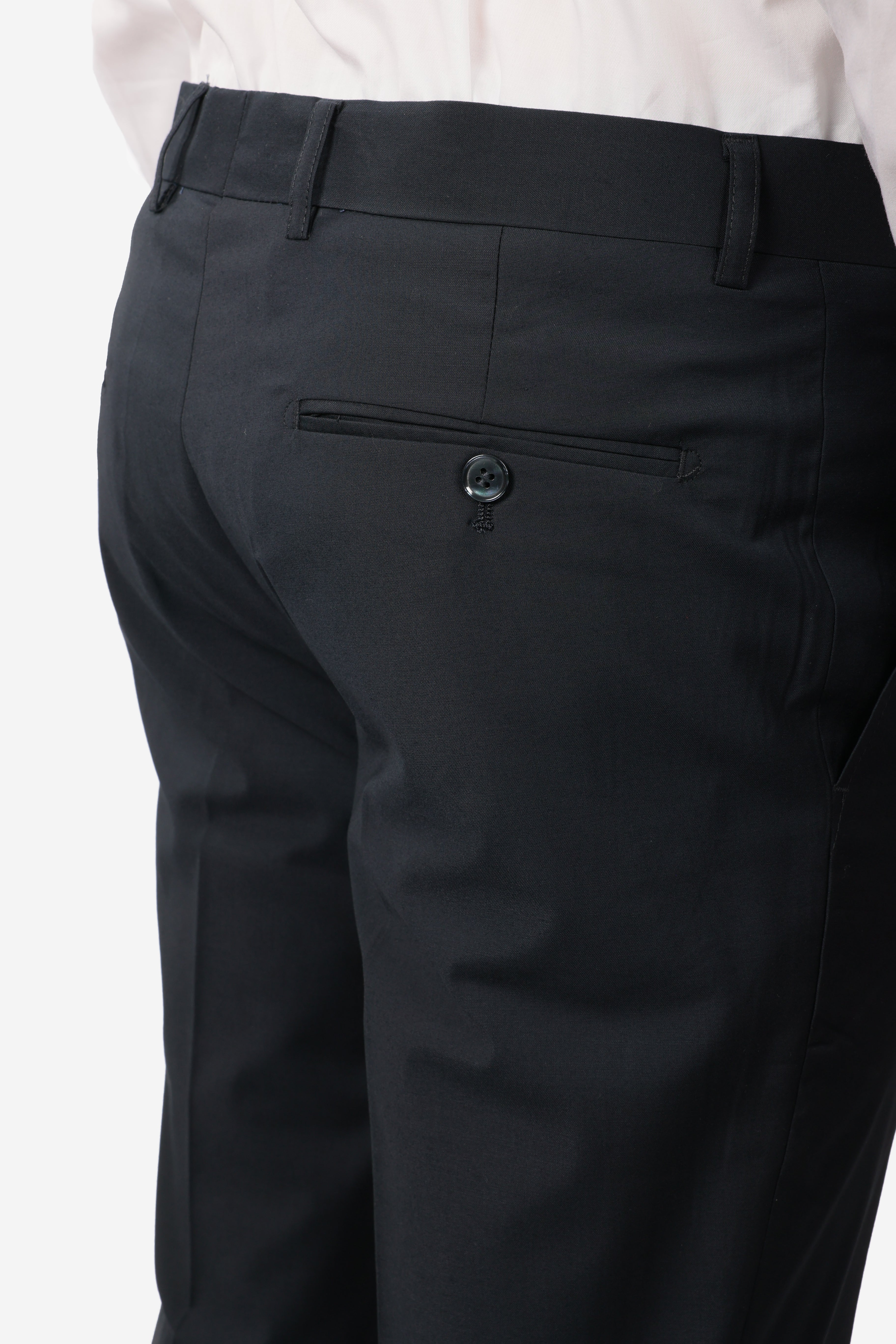 Pantalone classico da abito fresco