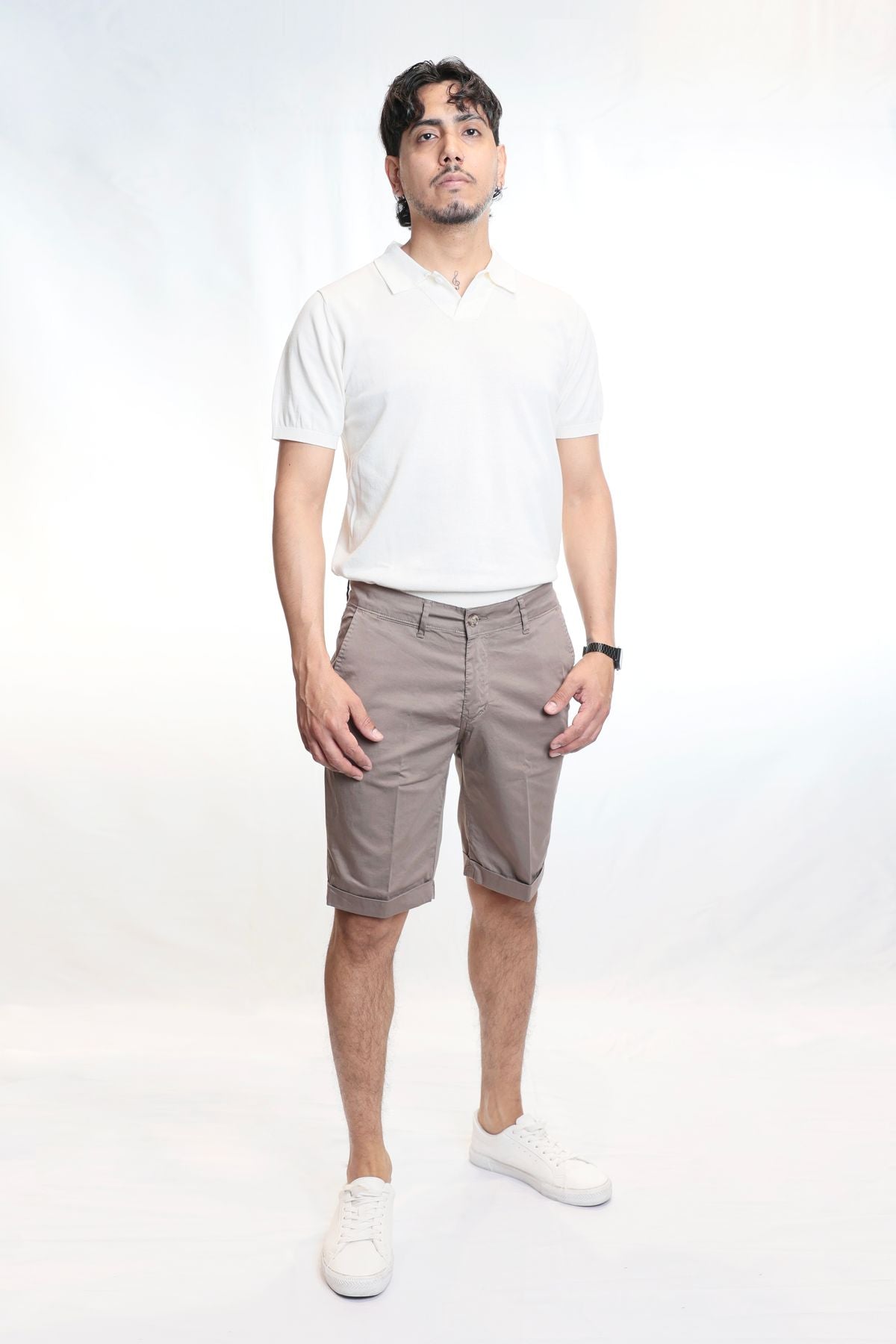 Bermuda chino in puro cotone
