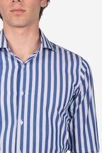 Camicia 100% cotone riga maxi