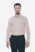 Camicia fantasia bouquet bianco