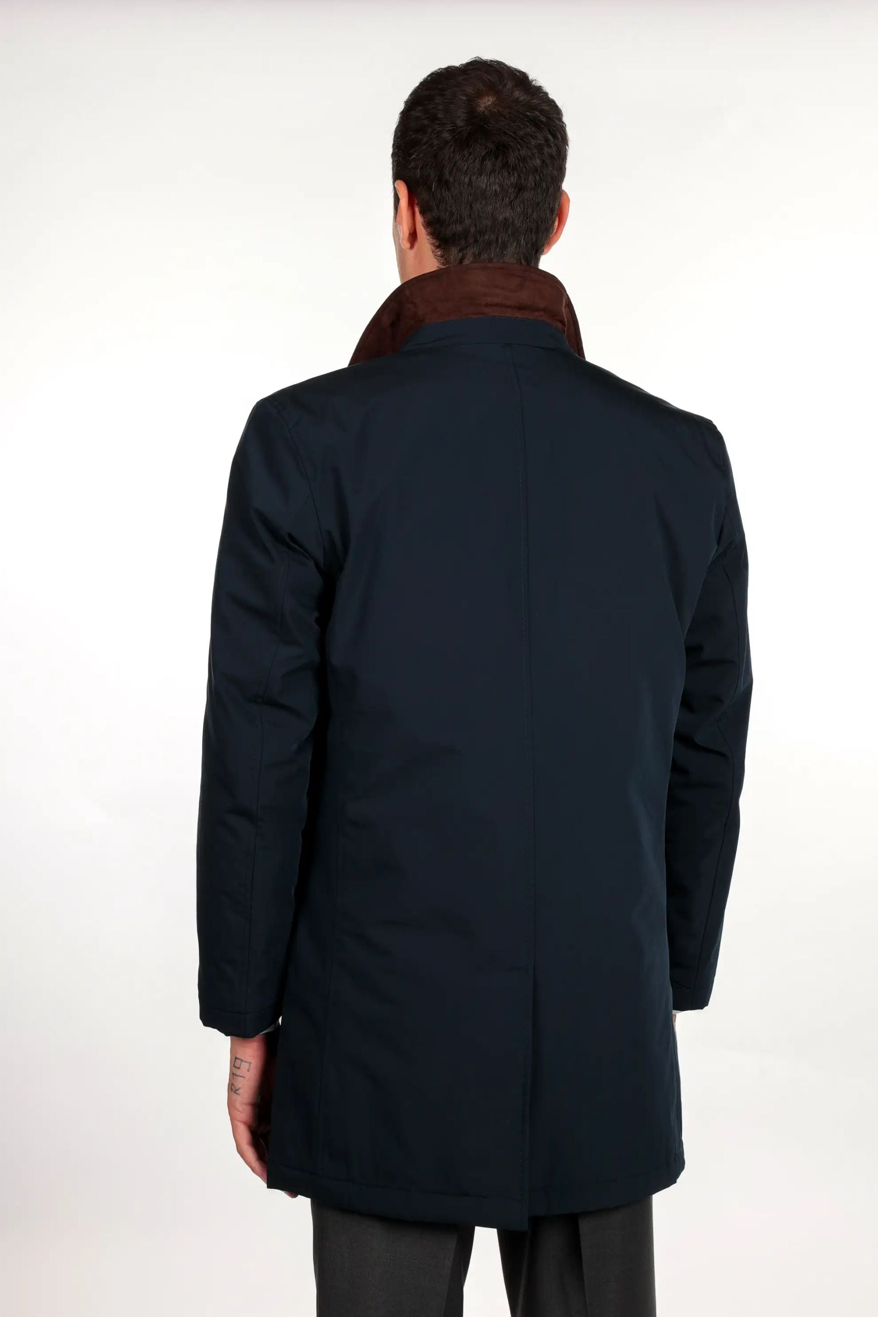 Trench con chiusura zip impermeabile