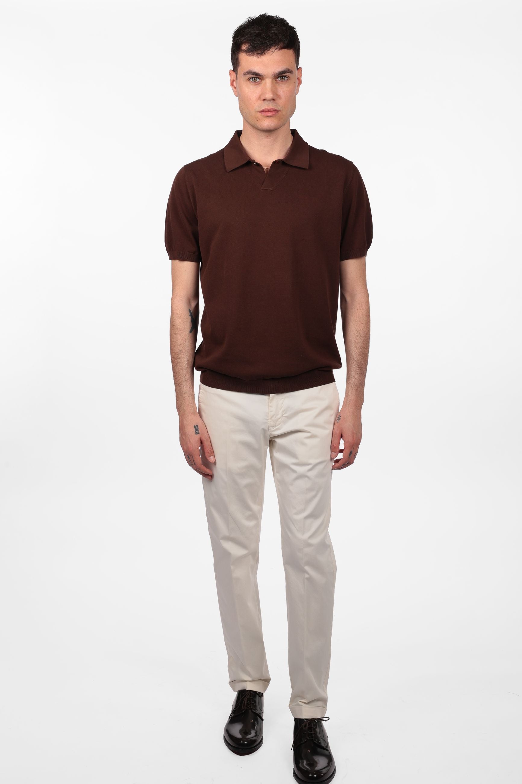 Polo di filo ultra leggera in cotone