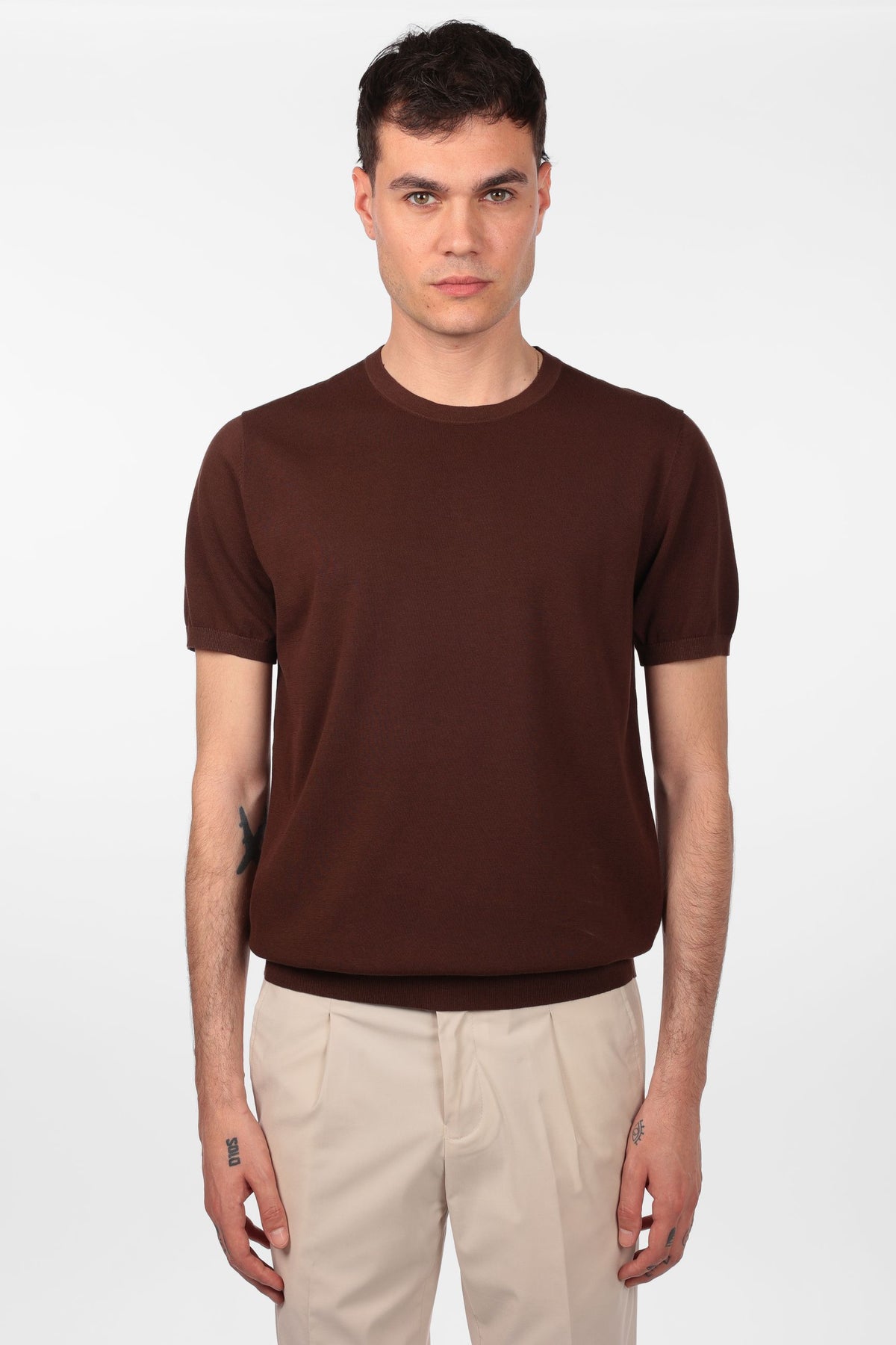 Maglia di filo mezza manica