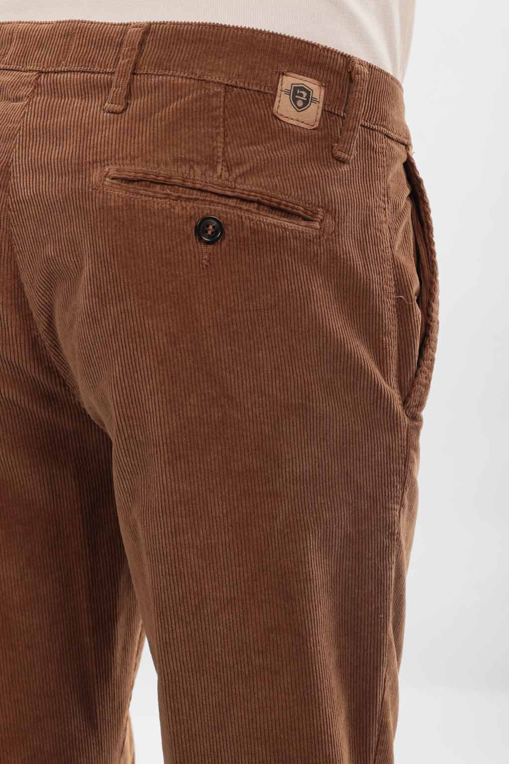 Pantalone in caldo cotone velluto