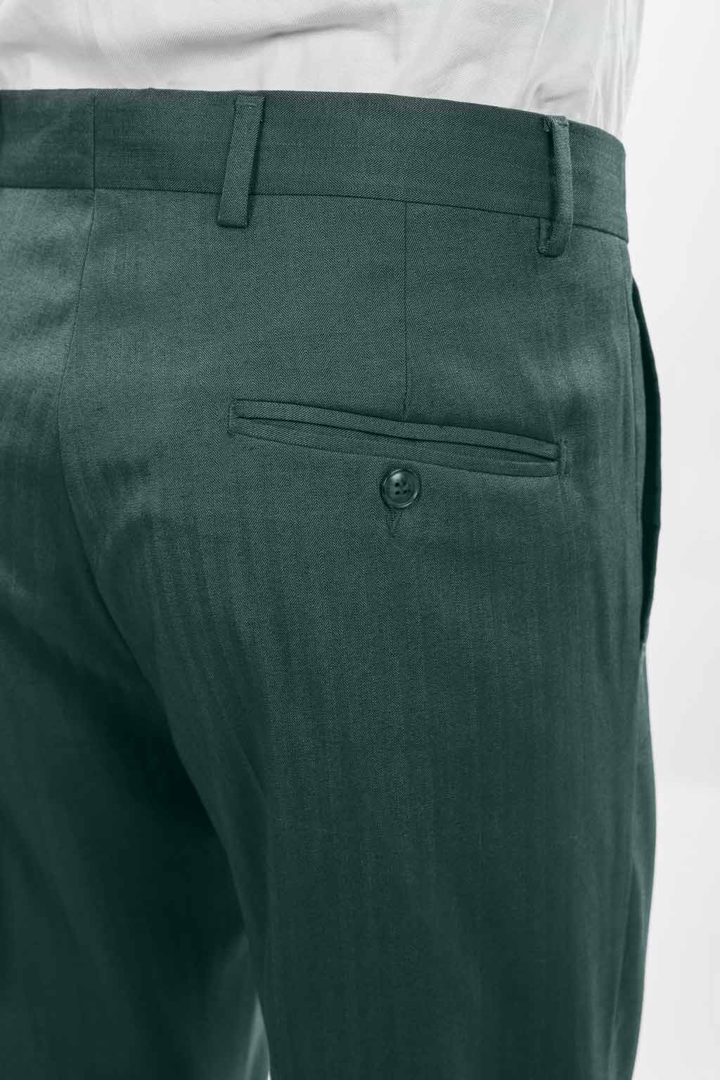 Pantalone spigato classico da abito