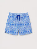 Costume a pantaloncino fantasia azteca