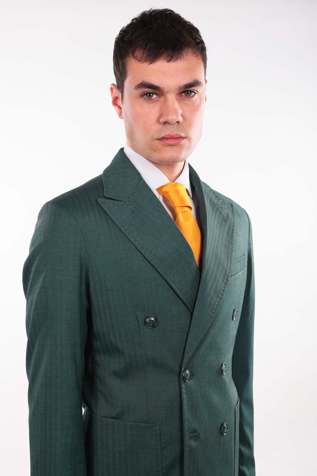 Giacca doppiopetto spigata da abito mk04