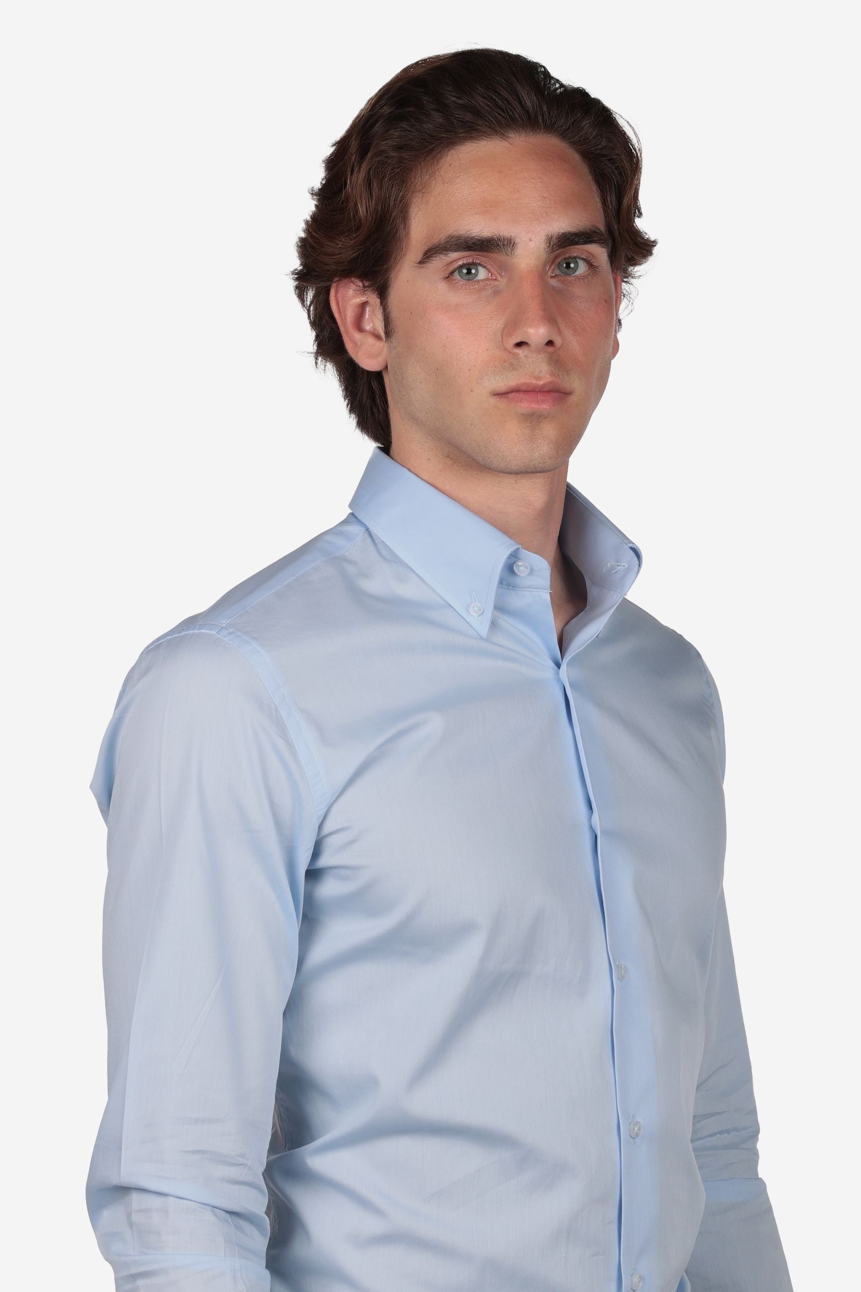 Camicia 100% cotone botton down twill