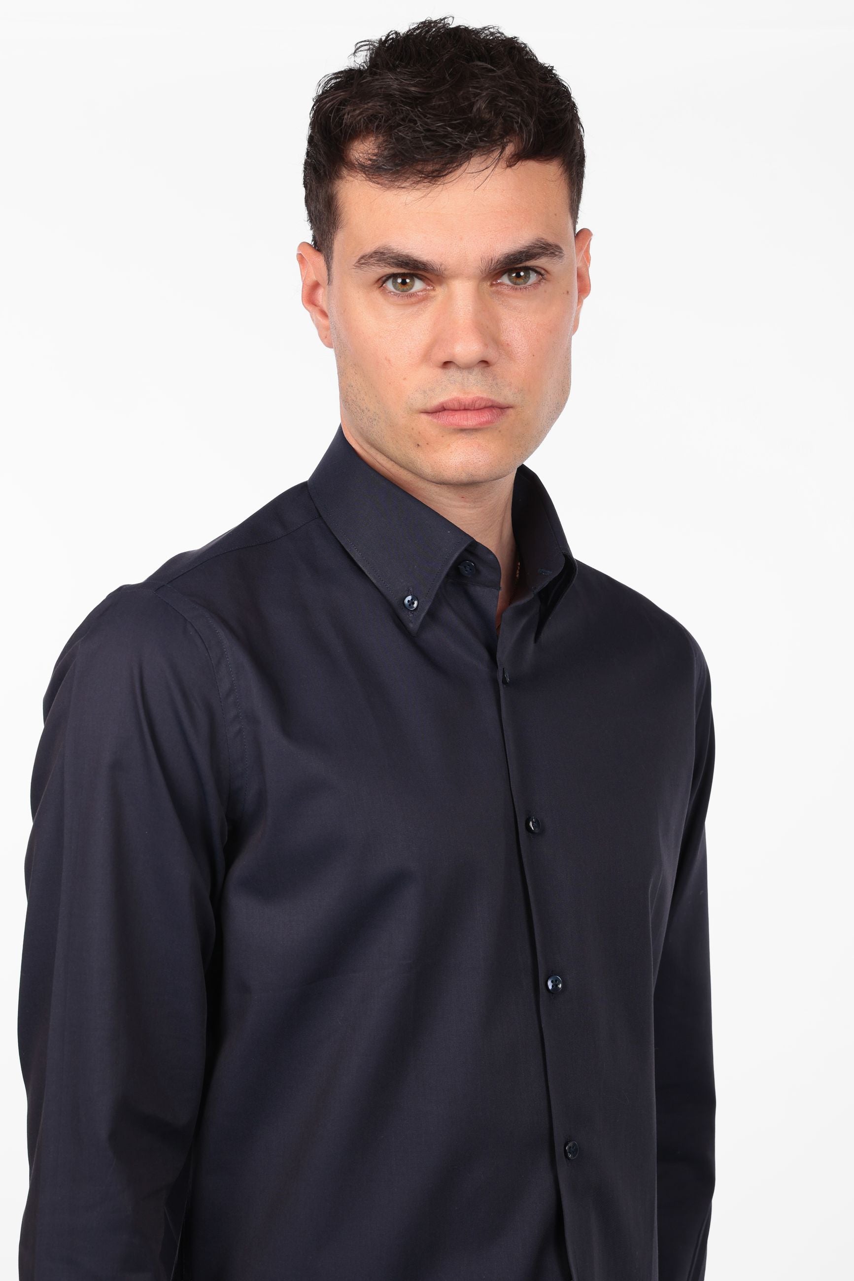 Camicia 100% cotone botton down twill