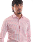 Camicia riga larga 100% cotone