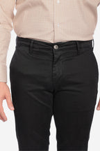 Pantalone in raso di cotone caldo