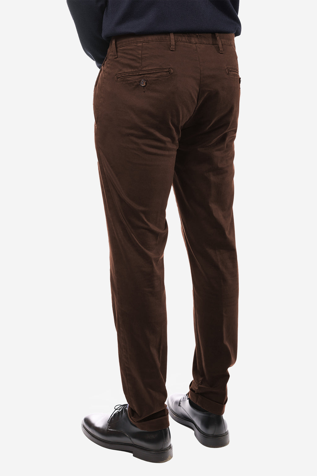 Pantalone in raso di cotone caldo