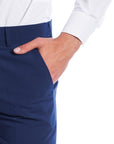 CLASSIC DRESS TROUSERS SOLID COLOR MK01 MUD