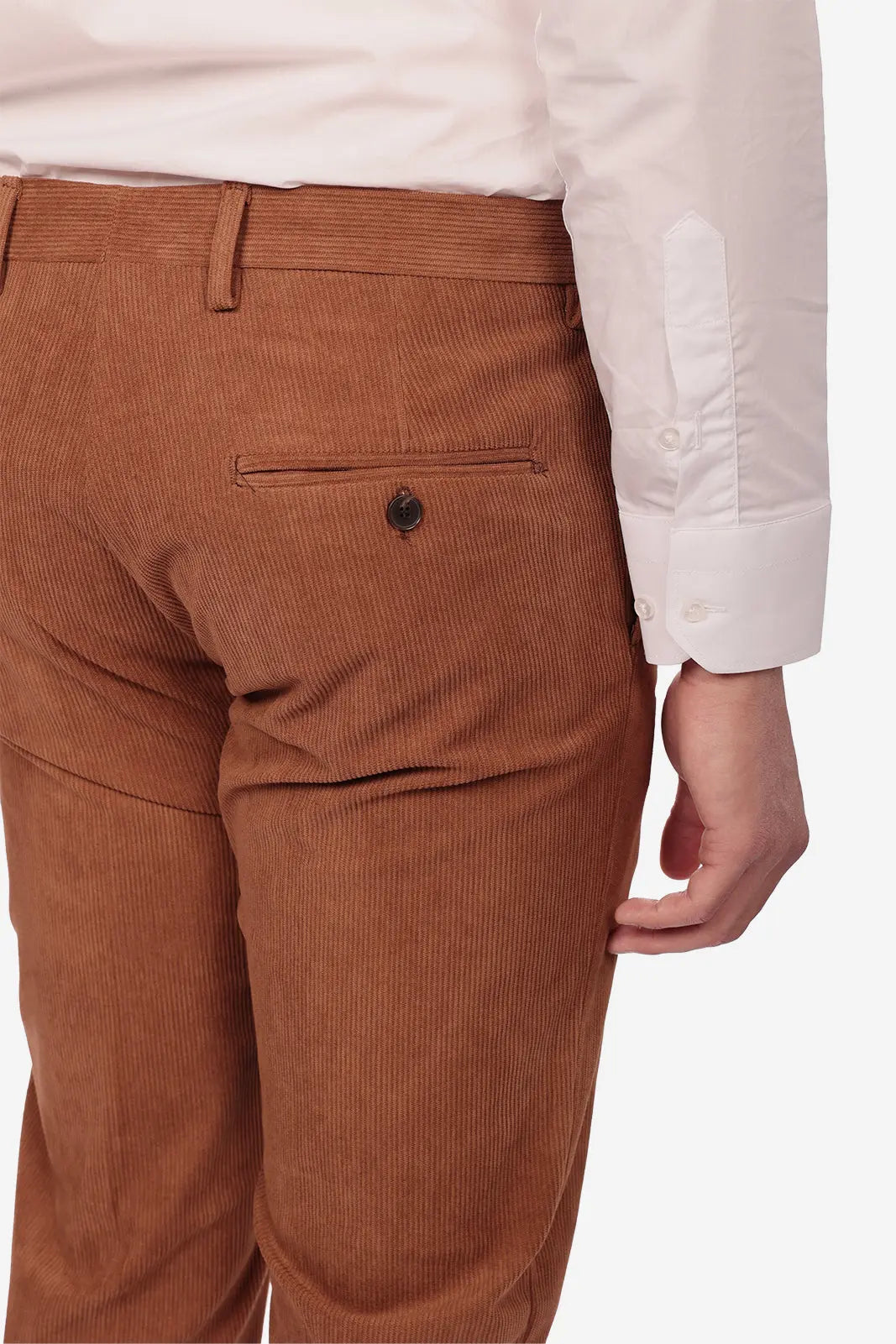 Pantalone classico a costine g13