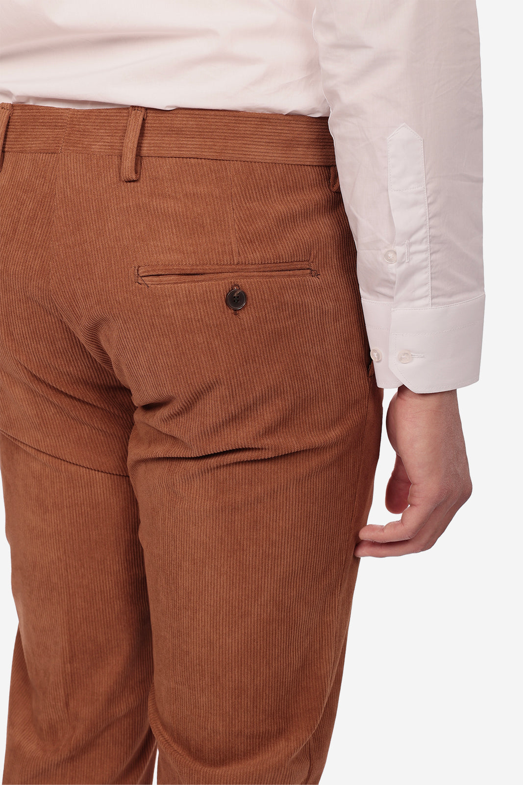 Pantalone classico a costine g13