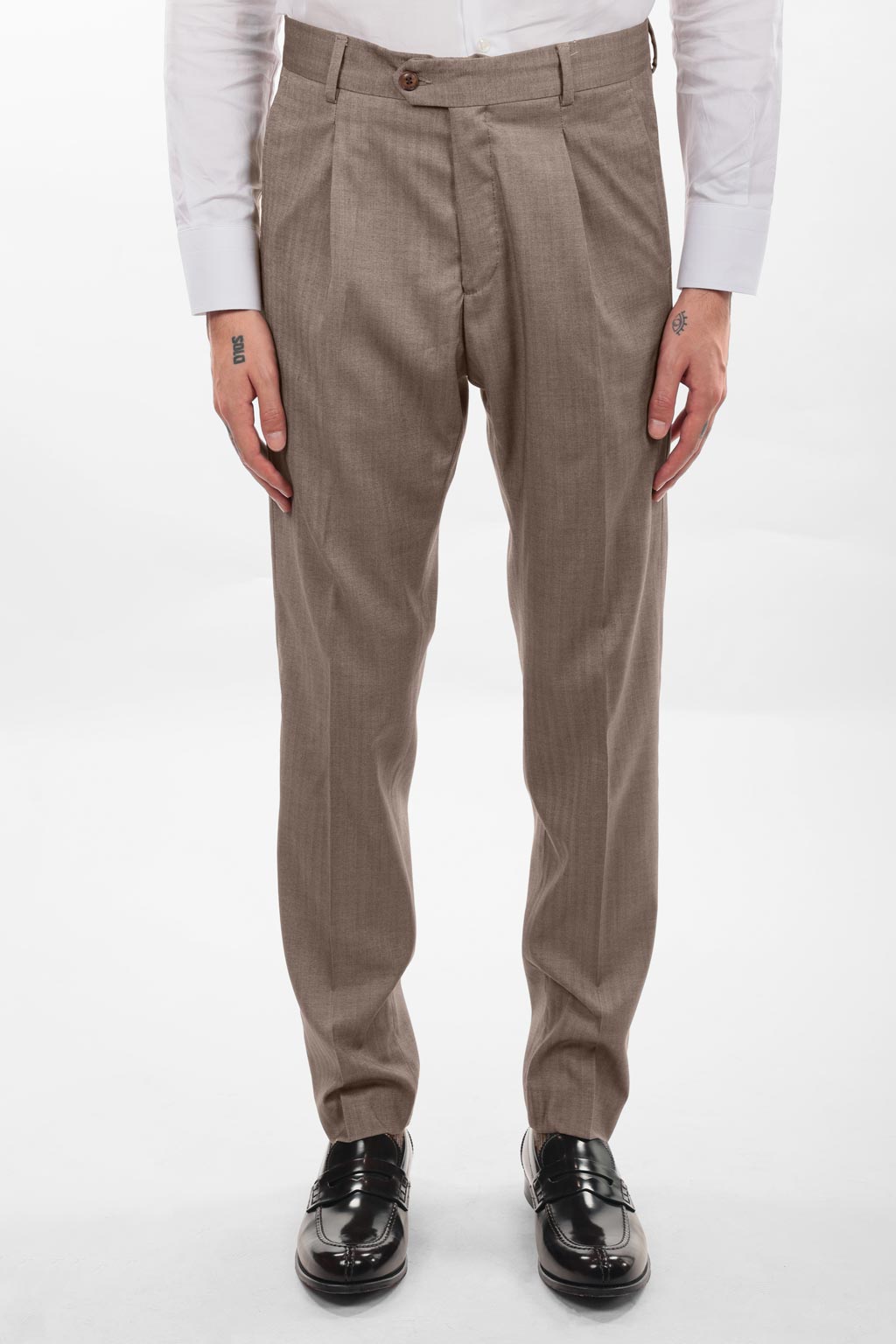 Pantalone spigato classico da abito