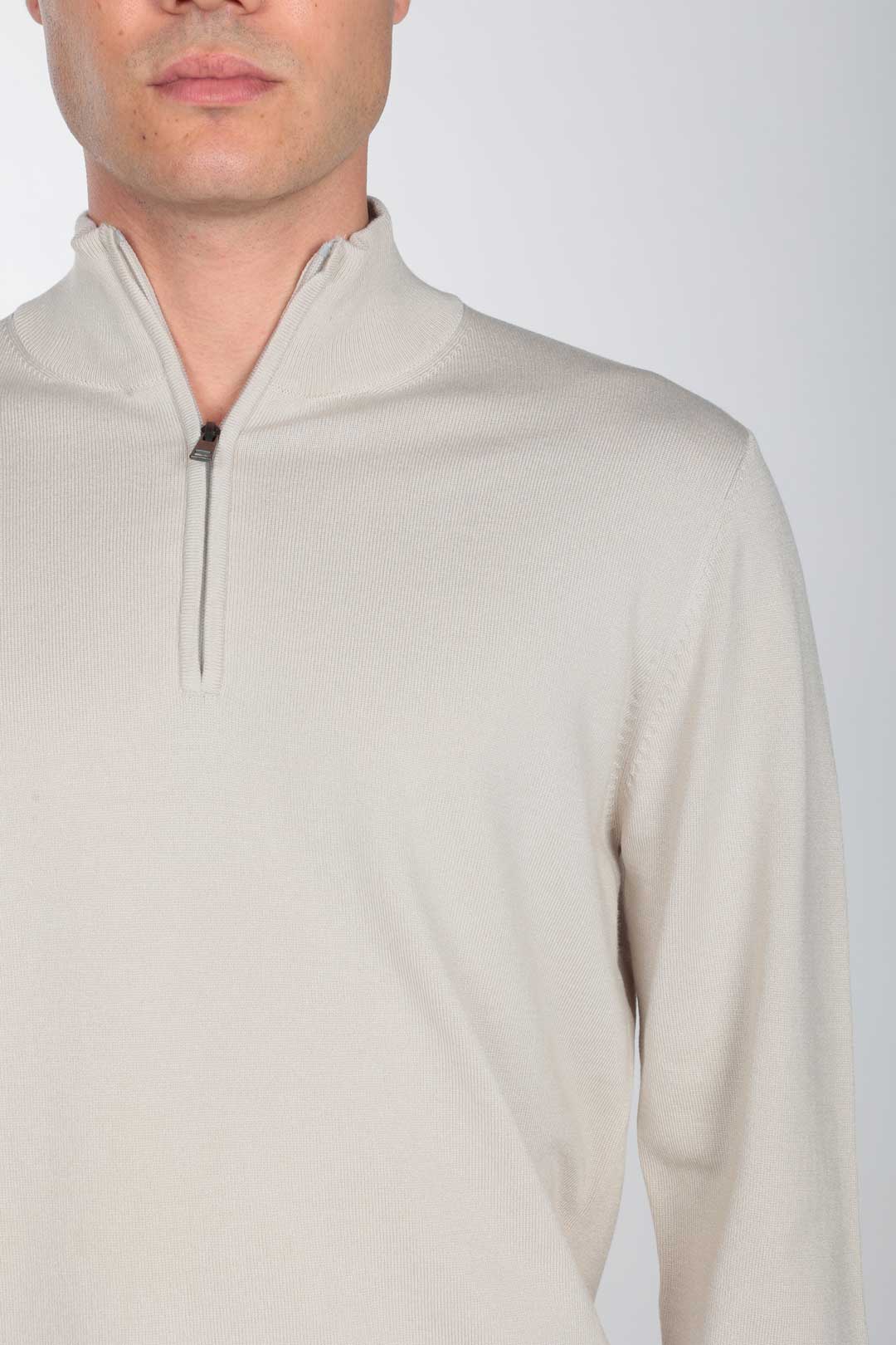 MAGLIA MEZZA ZIP