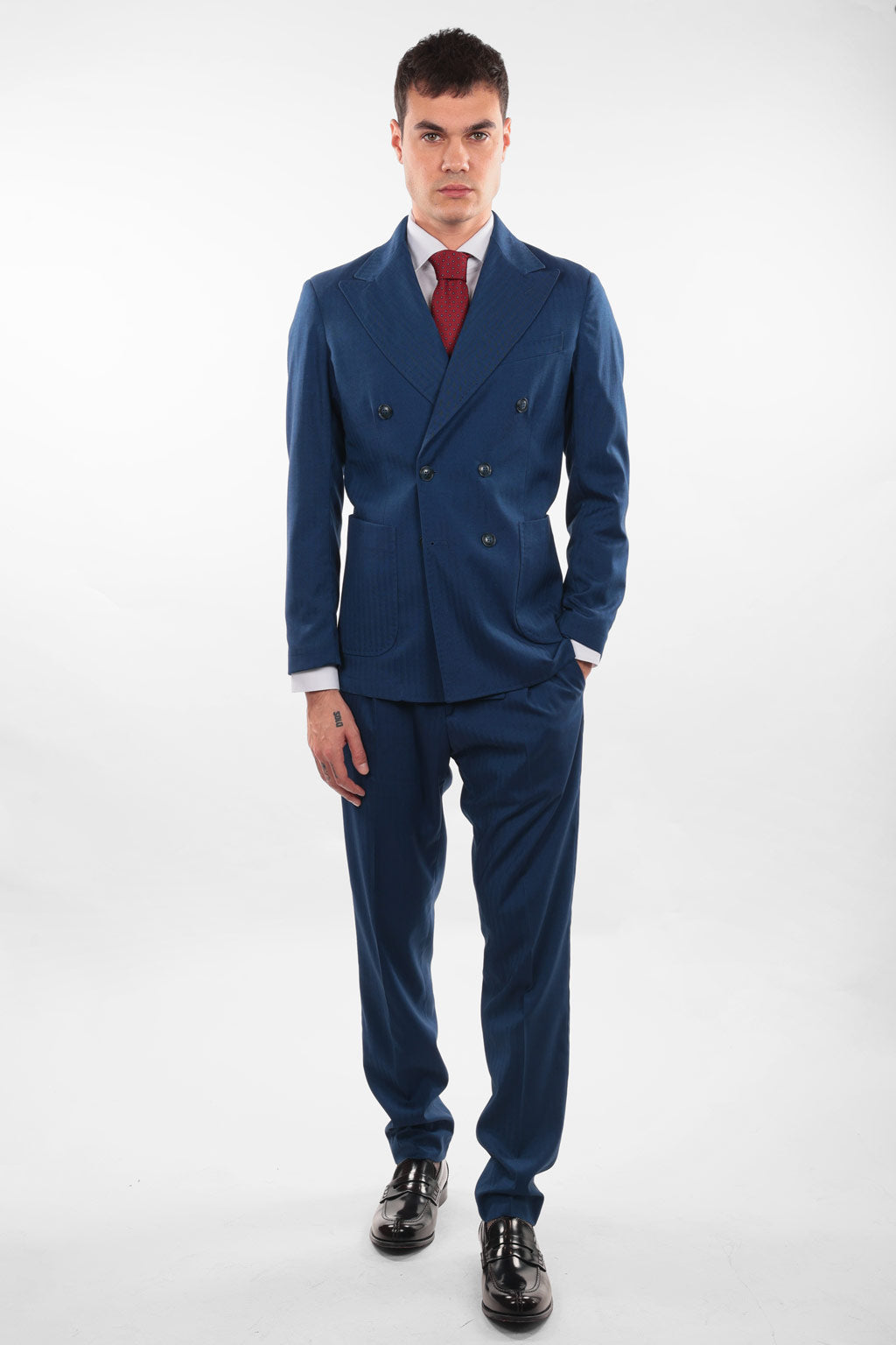 Pantalone spigato classico da abito