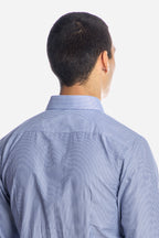 Camicia 100% cotone riga stretta