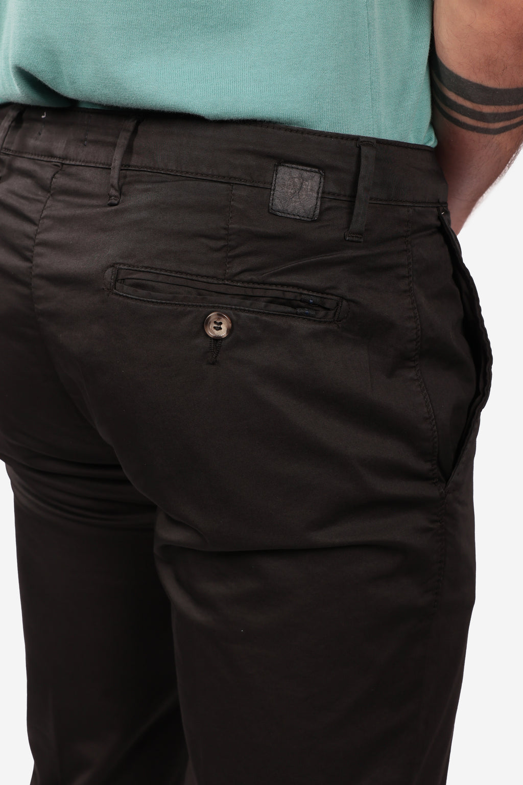 PANTALONE IN RASO DI COTONE