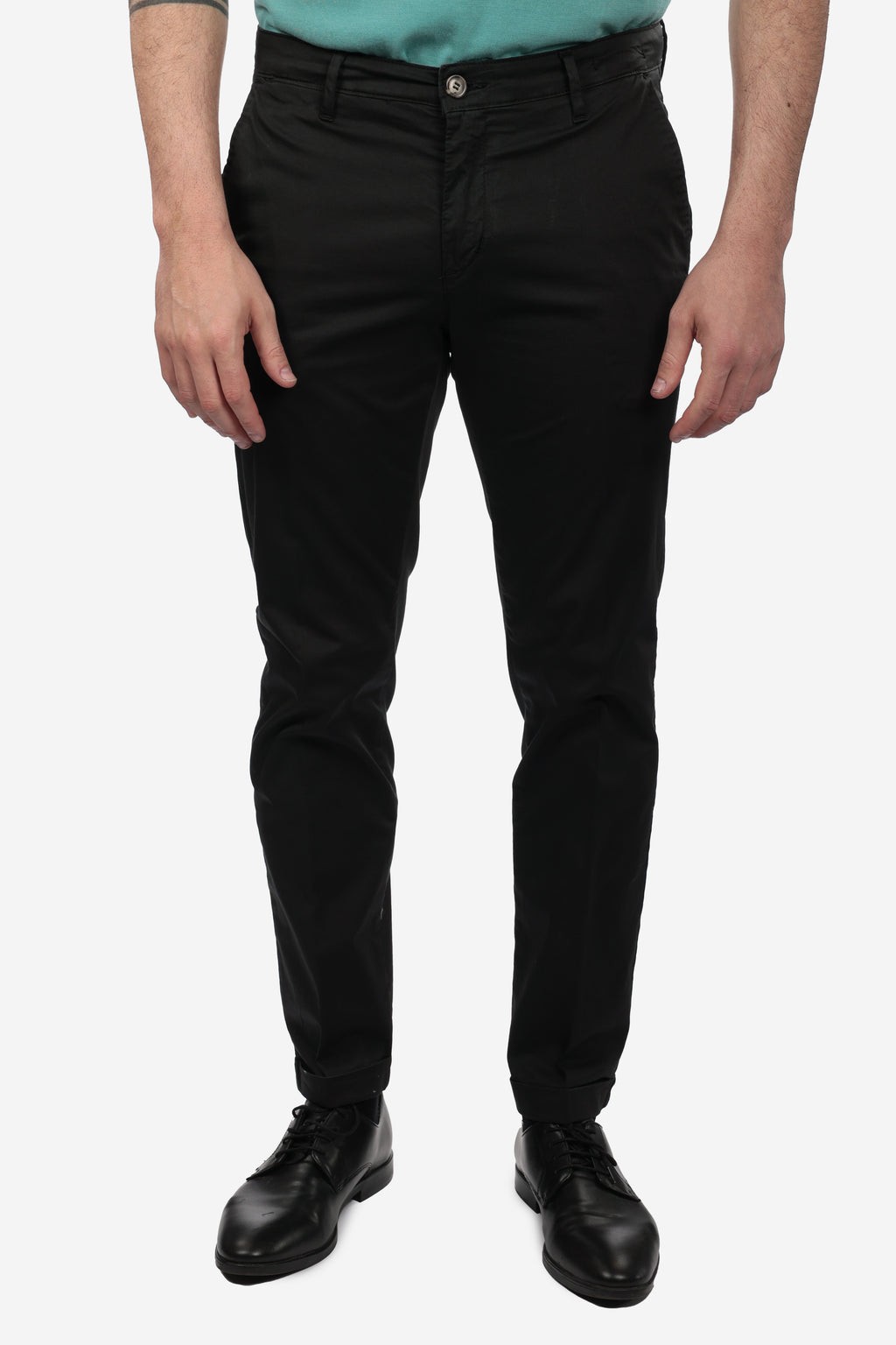 PANTALONE IN RASO DI COTONE