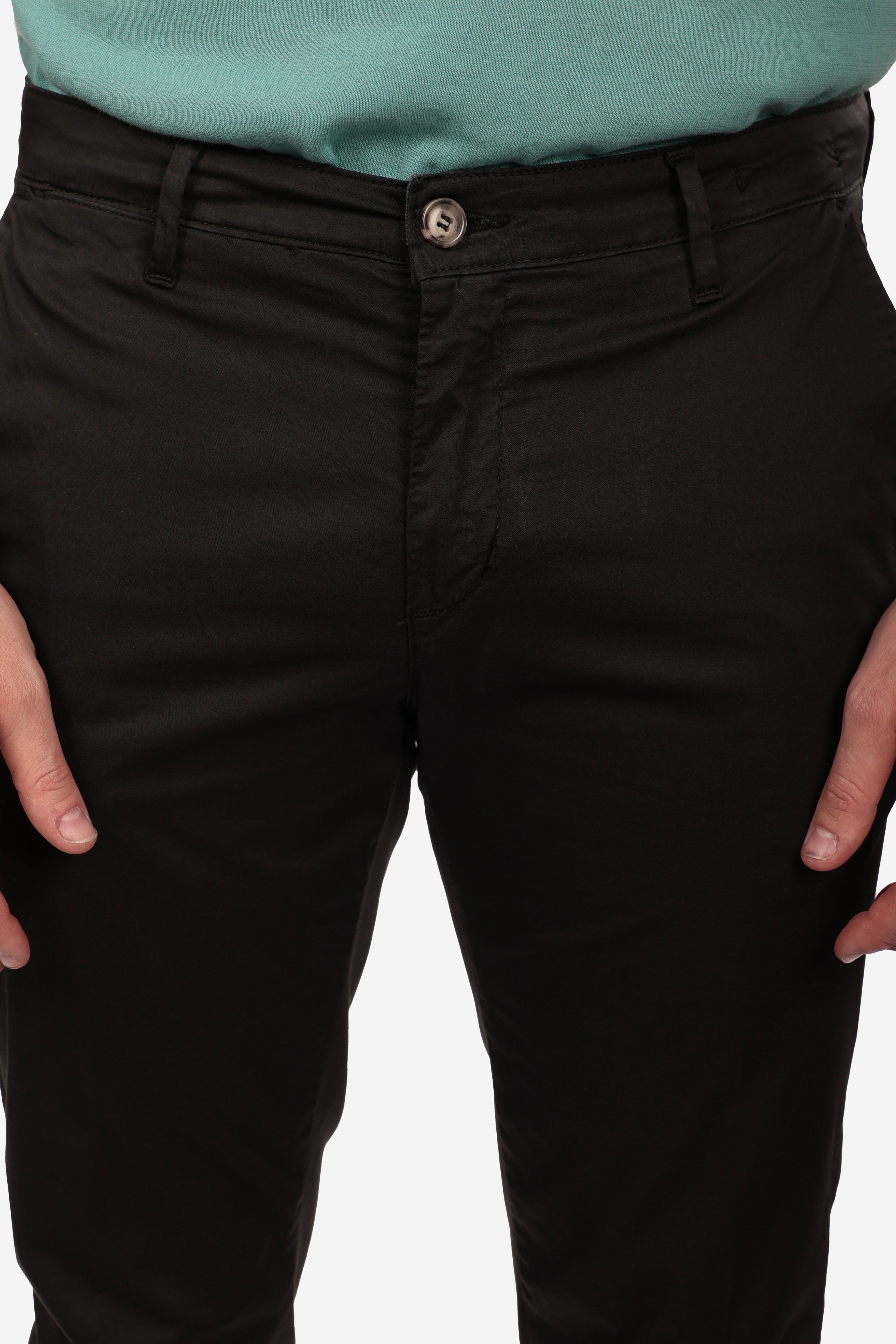 PANTALONE IN RASO DI COTONE