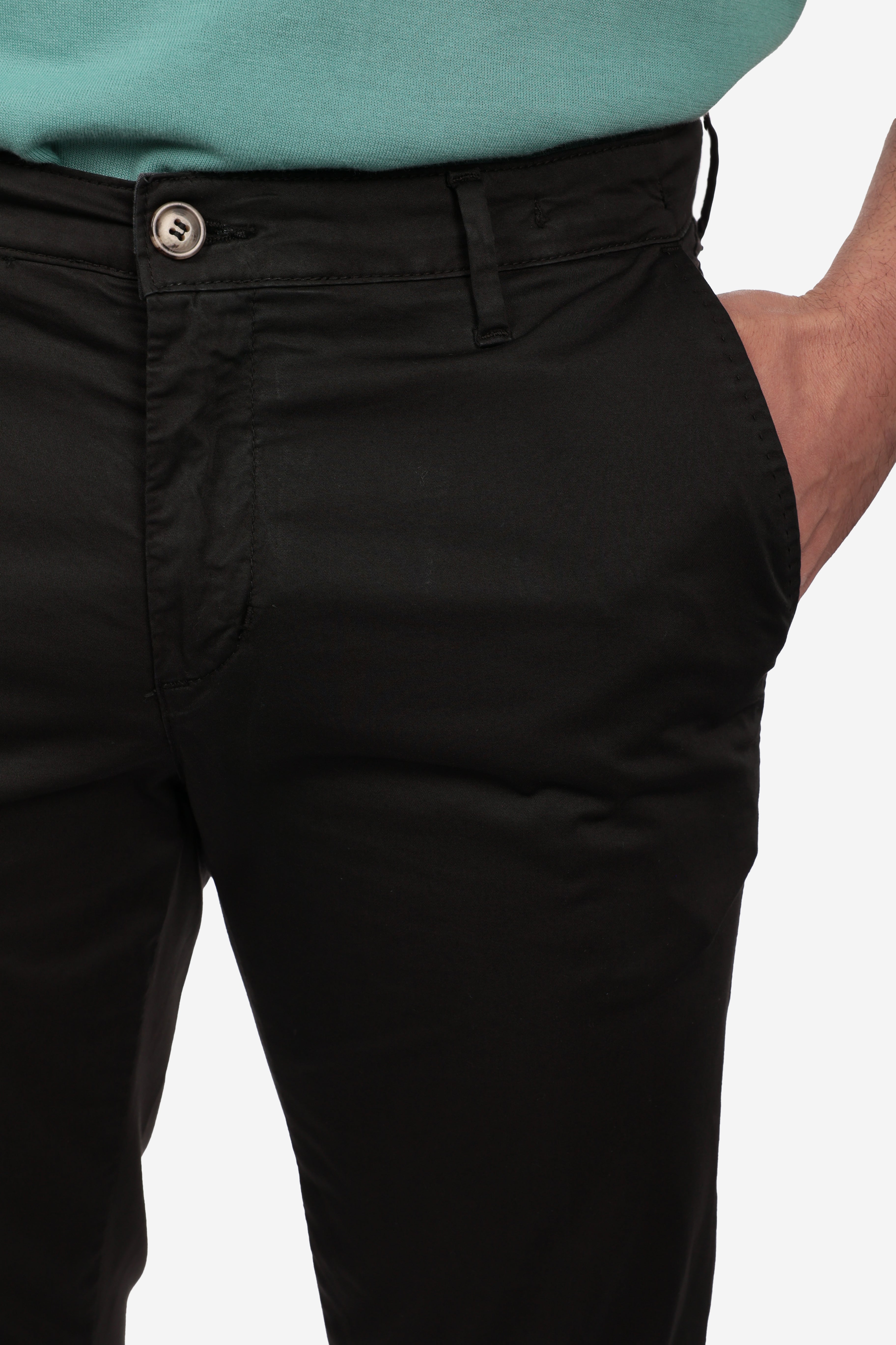 PANTALONE IN RASO DI COTONE