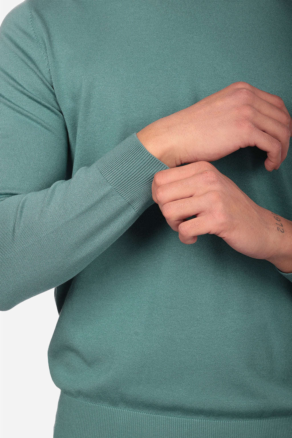 Maglia girocollo in viscosa