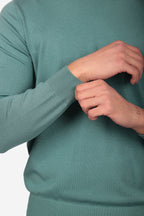 Maglia girocollo in viscosa