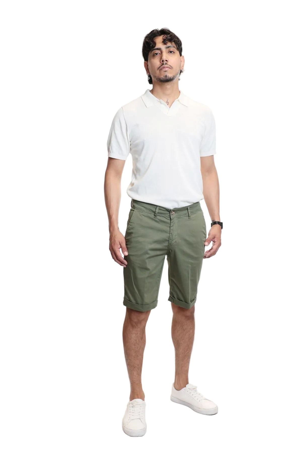 Bermuda chino in puro cotone