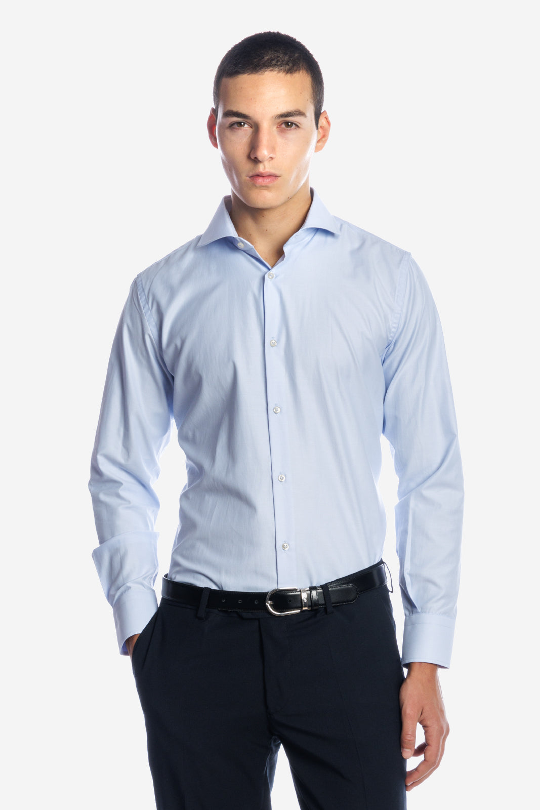 Camicia twill 100% cotone