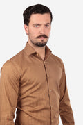 Camicia facile stiro a fantasia onda