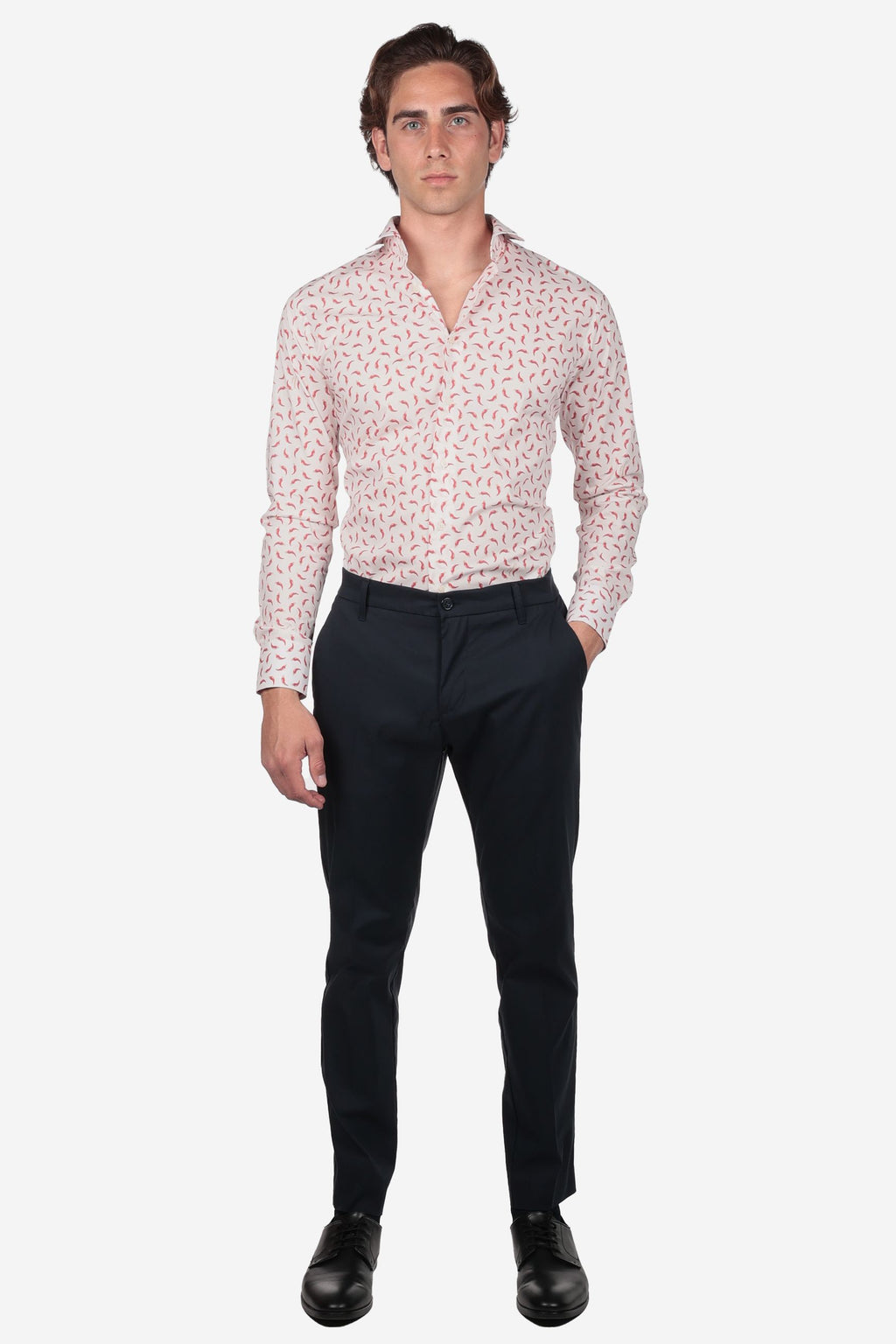 Camicia Uomo Cornetto Napoletano in Cotone