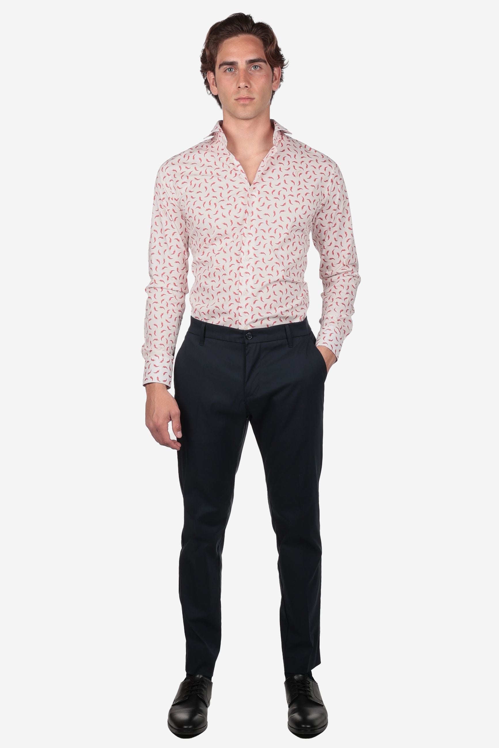 Camicia Uomo Cornetto Napoletano in Cotone